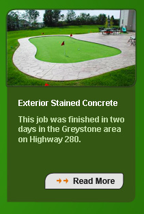 Stained Concrete Designs