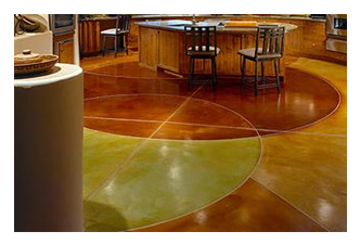 Birmingham, AL Stained Concrete